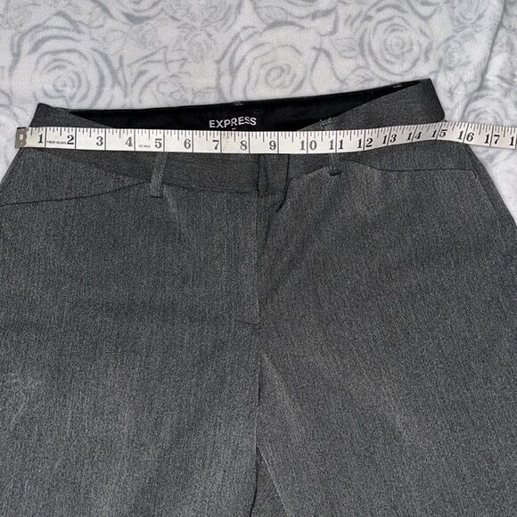 Express Publicist barely boot pant in dark grey. Size 10 L - Picture 8 of 12
